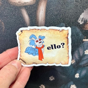 ello ?, ver ello, Stickers labyrinthe, Aimant labyrinthe, Films des années 80, Sticker Kindle, Sticker bouteille d'eau, Sticker pour ordinateur portable