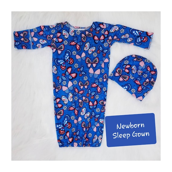 baby nightgown with elastic bottom