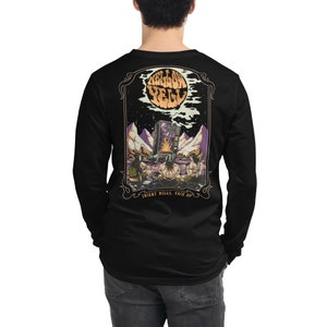 BARBARIANS - Nadruk z tyłu/logo z przodu - Koszulka z długim rękawem unisex