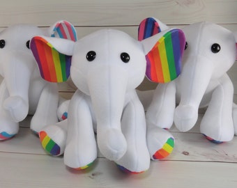 Pride Elle the Elephant - Custom