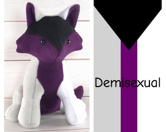 Fifi the Pride Fox - Demisexual