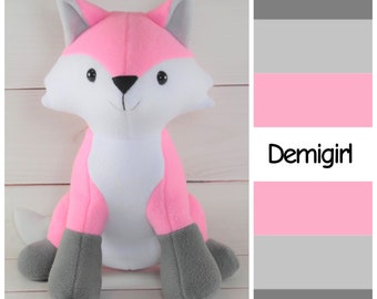 Fifi the Pride Fox - Demigirl