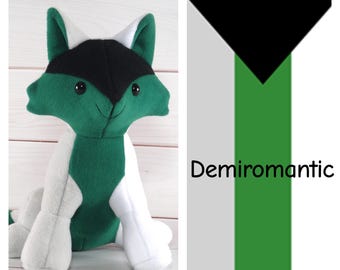 Fifi the Pride Fox - Demiromantic