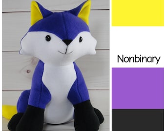 Fifi the Pride Fox - Non-Binary