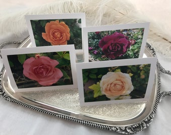 Romantic Roses- Photo Greeting Cards