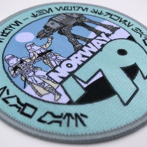 Star Wars Hoth Snowtrooper AT-AT Norway &#39;79 Patch