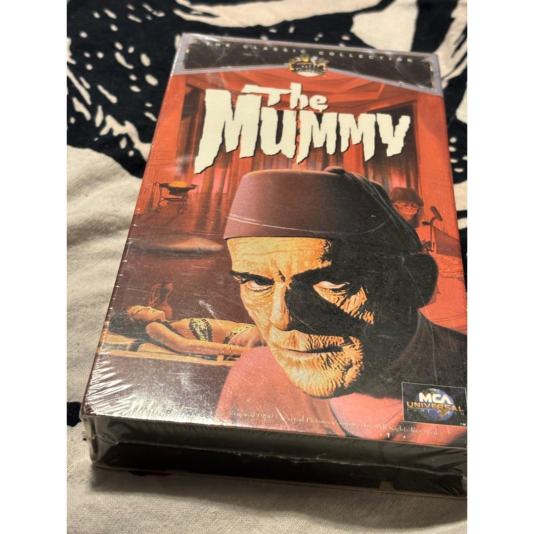The Mummy Classic Collection VHS Movie Boris Karloff Universal Pictures ...