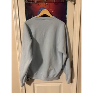 UNC Tar Heels Ram Mascot Sweatshirt Light Blue Vintage Pullover X Large image 2