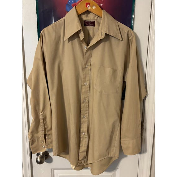 dress shirt van heusen Folsen Short Sleeve Stain Shield Shirt Leaf Print main image 1