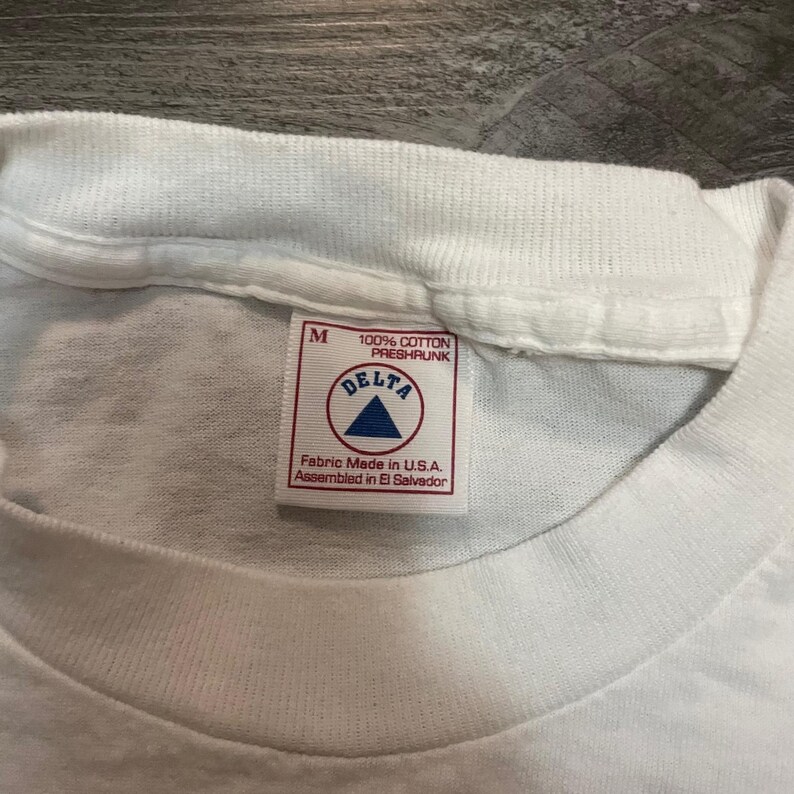 Vintage 1996 Iron Man Beerathlon T-shirt pour homme blanc moyen Joe Blow T's Delta image 3