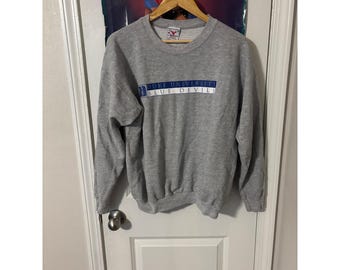 Bluza Vintage Duke University Blue Devils Sportex Gray Crewneck Medium