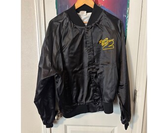 Chaqueta vintage Auburn Sportswear Rusty Wallace Miller Genuine Draft Satin Jacket XL