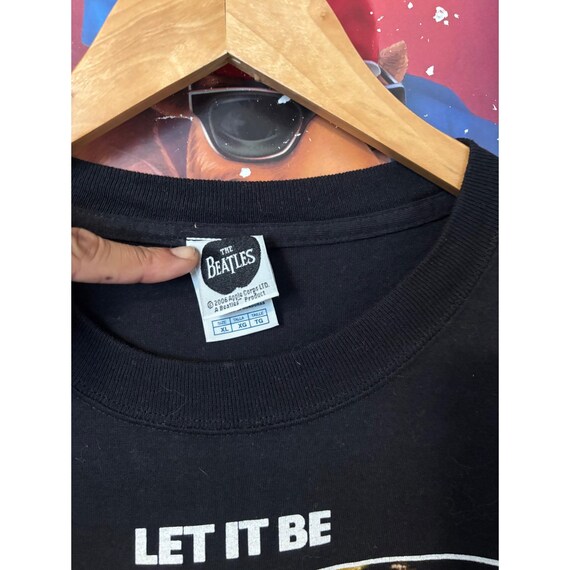 The Beatles Let It Be Graphic T-Shirt Mens XL Black 2… - Gem