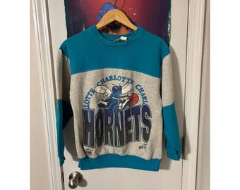 Vintage 1990s Charlotte Hornets Apex One Light Lined Jacket XL - Etsy