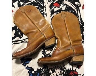 Vintage men\'s Shark boots sz 8.5 Fenoglio Boot Co. | Cognac Shark Tall Top Boot – Outpost  main image 3