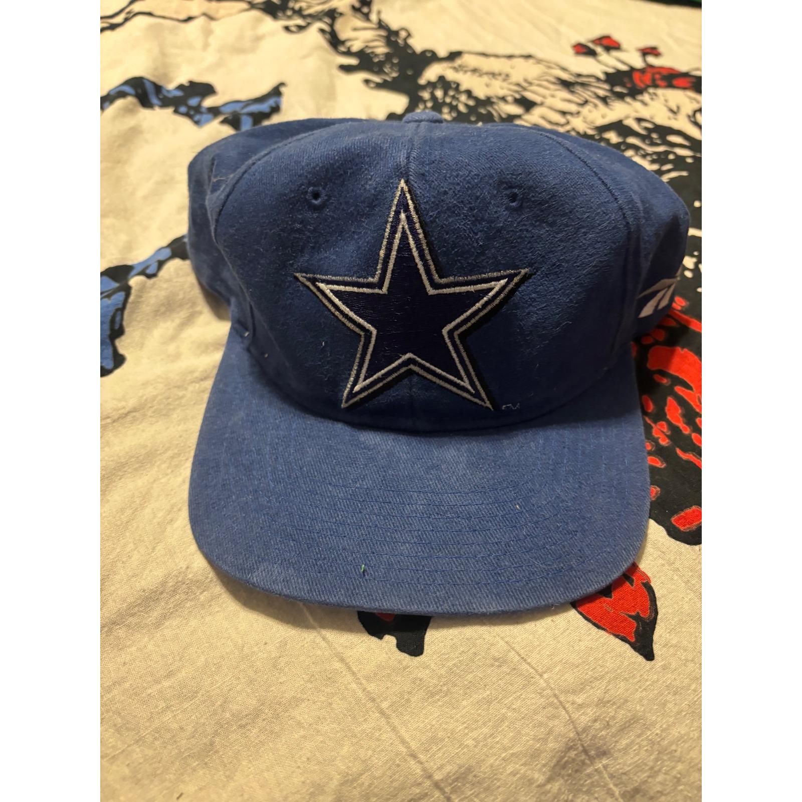 NFL Reebok Navy and White Star Embroidered Cap baseball hat Reebok Cap - Etsy main image 3