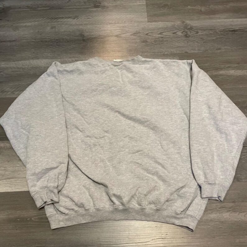 Walt Disney World Mens Mickey Mouse Embroidered Crewneck Sweatshirt Gray XL image 4