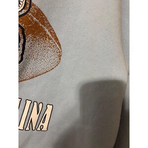 UNC Tar Heels Ram Mascot Sweatshirt Light Blue Vintage Pullover X Large image 6