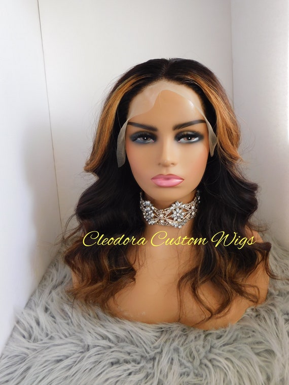 Custom colored cheap lace wigs