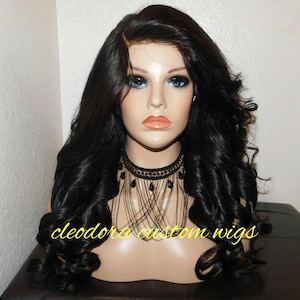 Wig Maya/Handmade Custom Wig/Made to Order/Wig Duplication/Authentic Raw Cambodian Virgin Human Hair/Hair Length:20