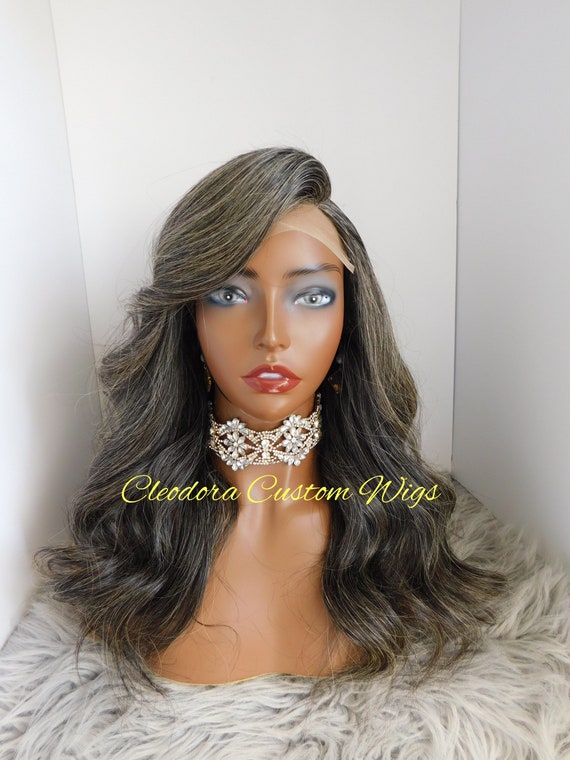 Chloe Wig: Handmade Raw Cambodian Human Hair, Body Wave, 16  display picture 1