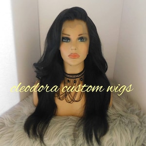 Wig Sade/MADE TO ORDER/Handmade Custom Wig/Authentic Raw Cambodian Virgin Human hair/13*4 lace front Wig/Hair length 20 inches