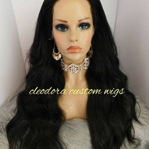 Wig Kim/Handmade Custom Wig/MADE TO ORDER/100% Unprocessed Virgin Human hair sourced from Cambodia/Hair length 22 inches.