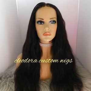 Wig Vera/Made to order/Handmade Custom Authentic Raw Cambodian Virgin Human Hair Wig/Get a recreation of this our Clients custom order.