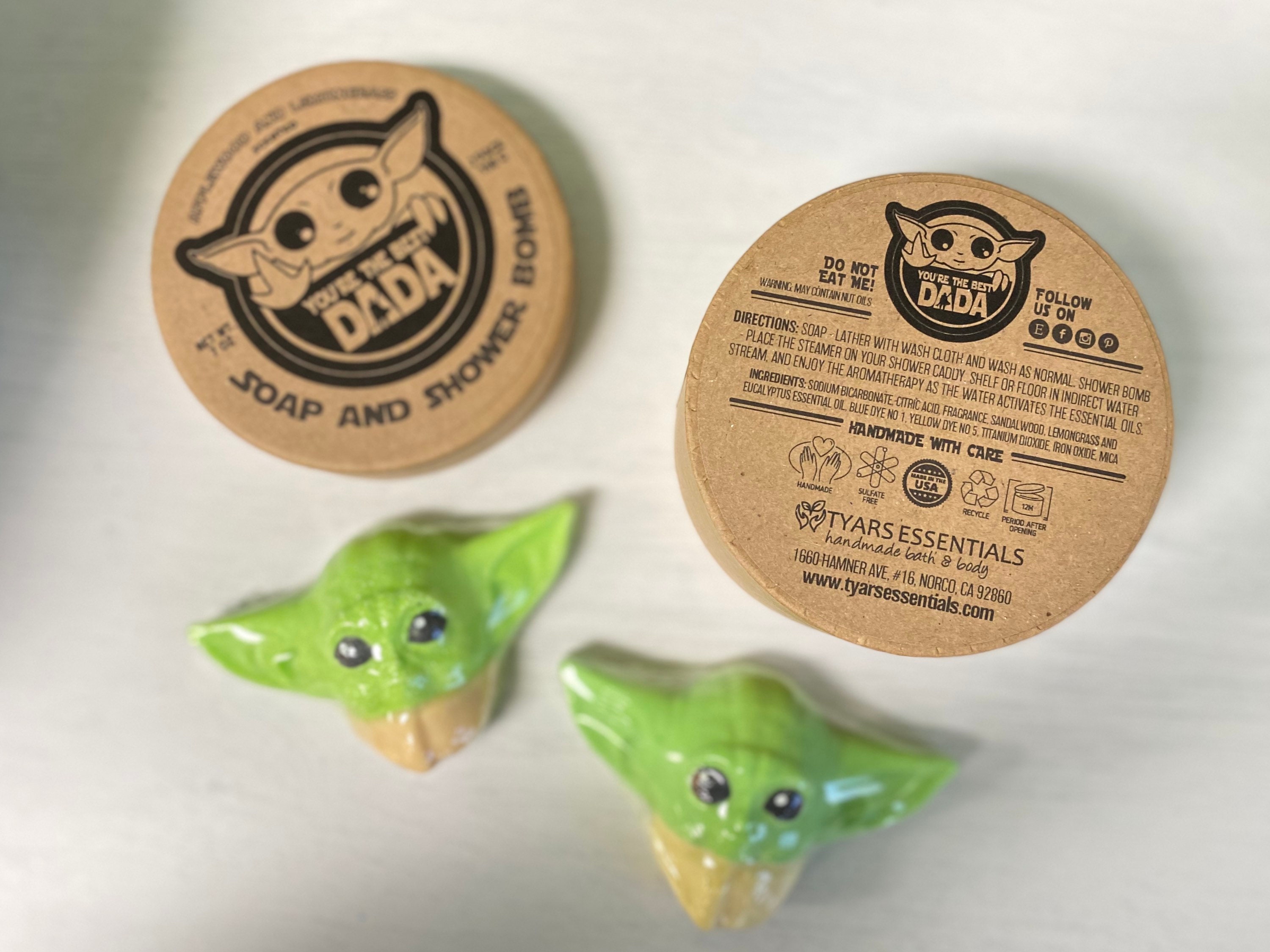 Star Wars Gift Set Baby Yoda Soap and Bath Bomb Set Baby Etsy