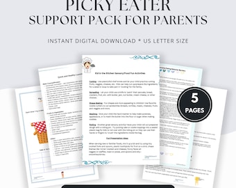 Picky Eater Parent Support Resources Clinician-Designed