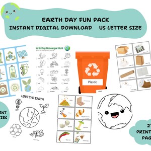 Earth Day Activities Super Fun Pack for Classroom Students or Home