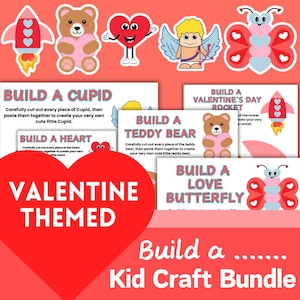 Valentine&#39;s Day Build a...Craft Bundle