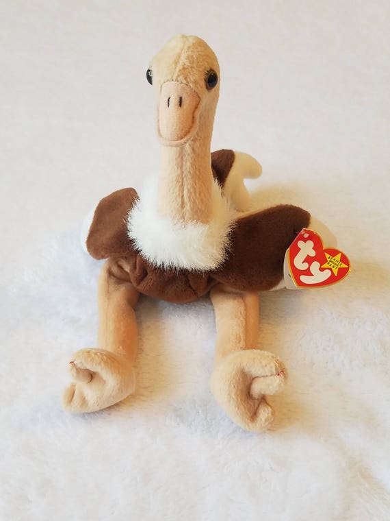 ostrich ty beanie baby