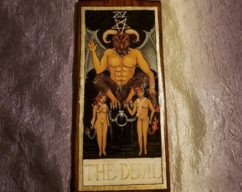 One of a kind Tarot Paddle