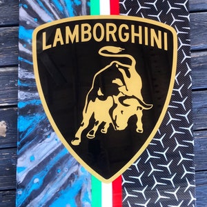 Lamborghini Custom Split Painting. Made to order.