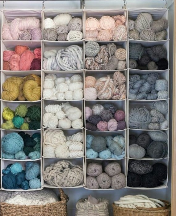 Mixed Yarn Cakes Lot of 10 Skeins Destash Bundles for Knitting Crochet 14oz  400g