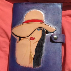 leather products... A5 dairy covers & A4 pictures made to order. image 1