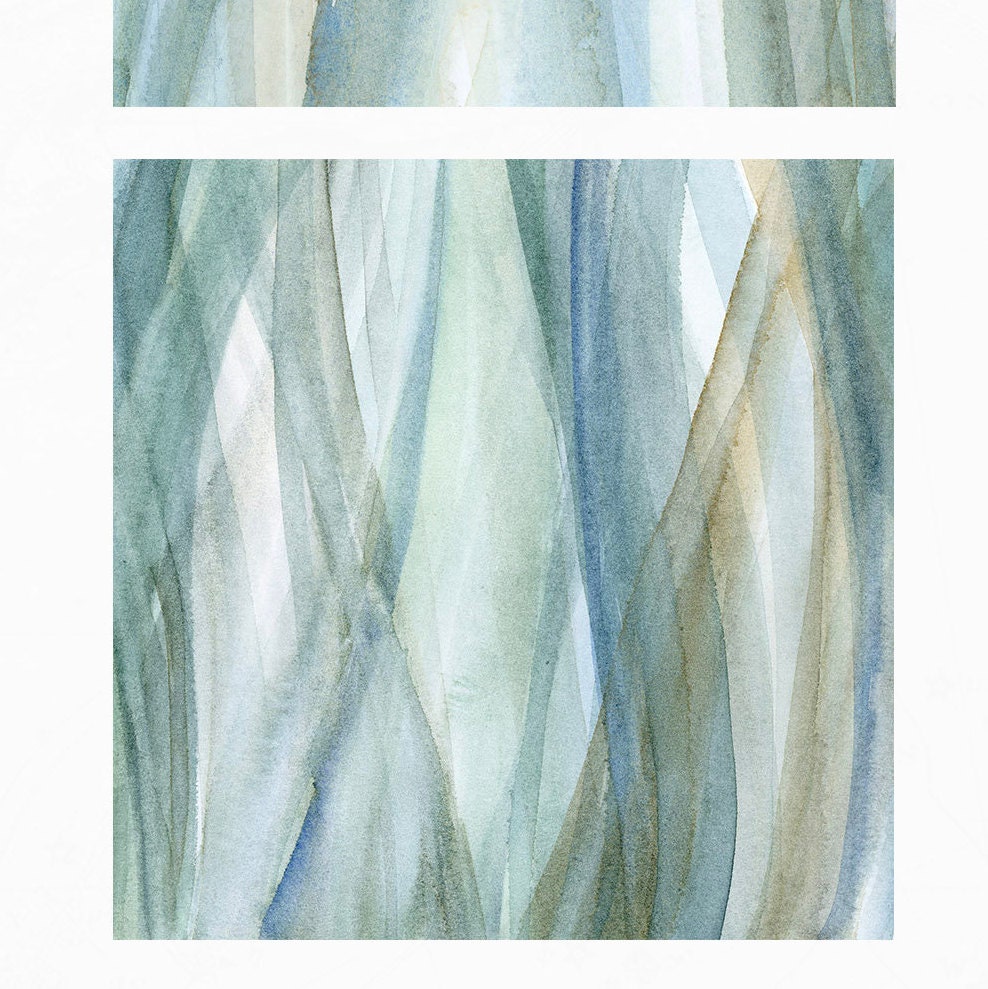 Printable Wall Art Set of 4 Prints Abstract Painting Gallery - Etsy