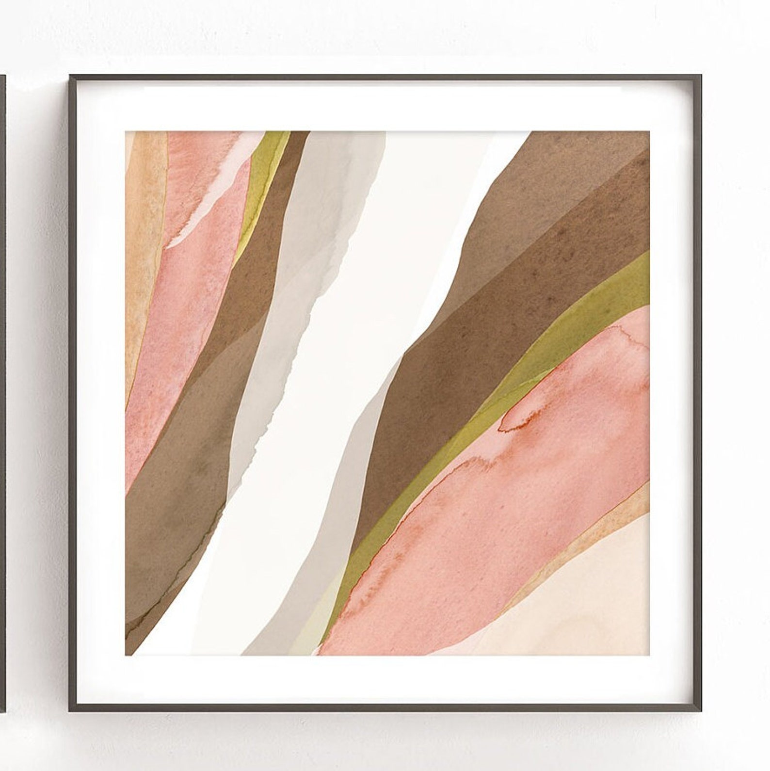 Wall Art Printable Set of 3 Square Downloadable Prints of | Etsy