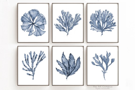 Printable Wall Art Set of 6 Prints Digital Download JPG | Etsy