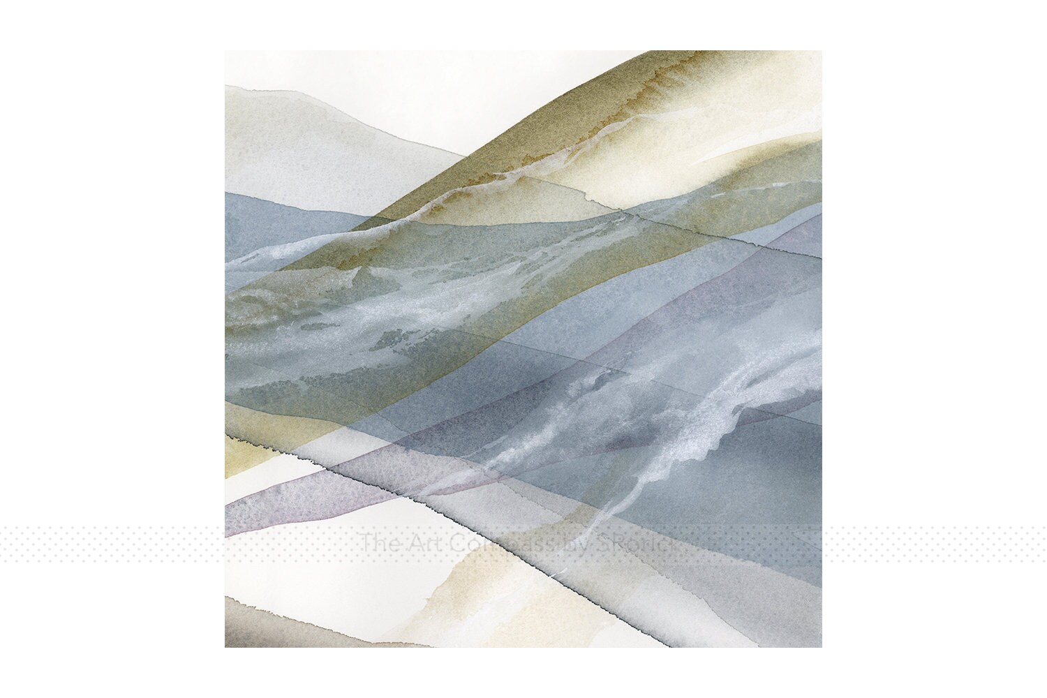 Printable Art Set of 2 Square Abstract Prints Neutral Artwork - Etsy