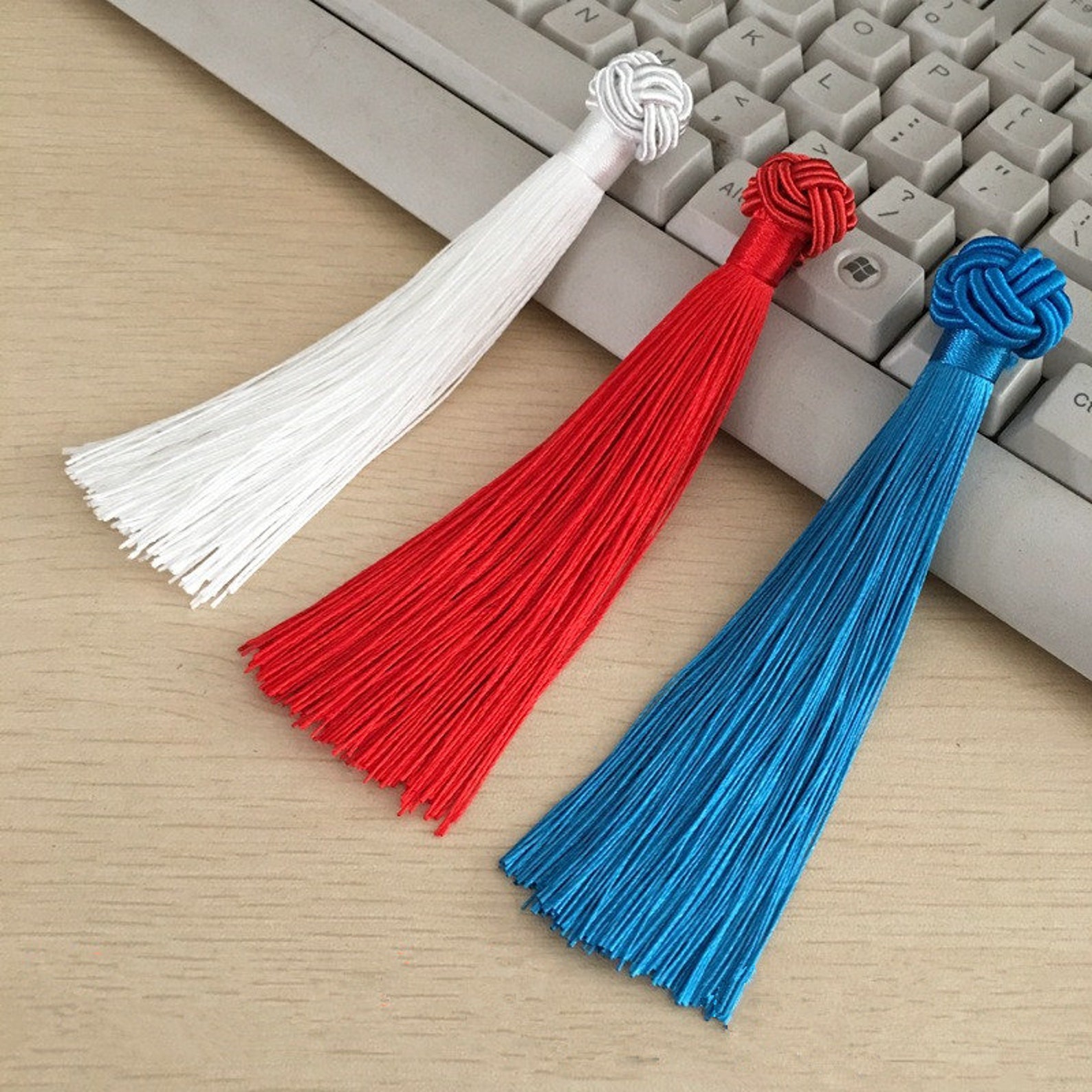 4pcs 125MM Braided Cap TasselsFan TasselsSilk Tassels Etsy