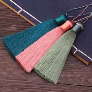 120MM High Quality Silk Tassels,Fat Tassels,Fat Silk Tassels Jewelry Making Tassels, Handmade Tassels YD003