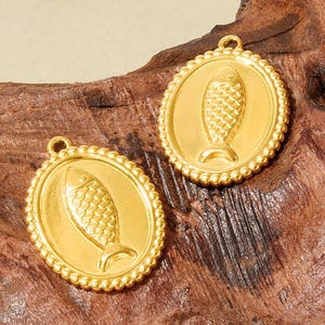 Stainless Steel Pendant,Fish Charm,Necklace Pendant,Jewelry Findings ZN2064