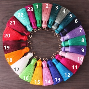 60MM High Quality Silk Tassels,Fat Tassels,Fat Silk Tassels Jewelry Making Tassels, Handmade Tassels YD007
