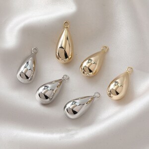 2PCS/4PCS/10PCS 10x21mm 18K Gold Plated Brass Hollow Out 2PCS/4PCS/10PCS 10x21mm 18K Gold Plated Brass Hollow Out