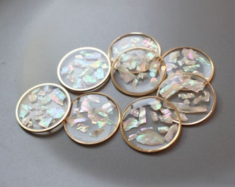 16.9X24.5mm Tortoise Shell Charms,Acetate Celluloid Half Round,Moon Charm Pendants For Jewelry Making DP1058C