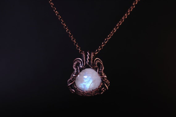 protection crystal necklace