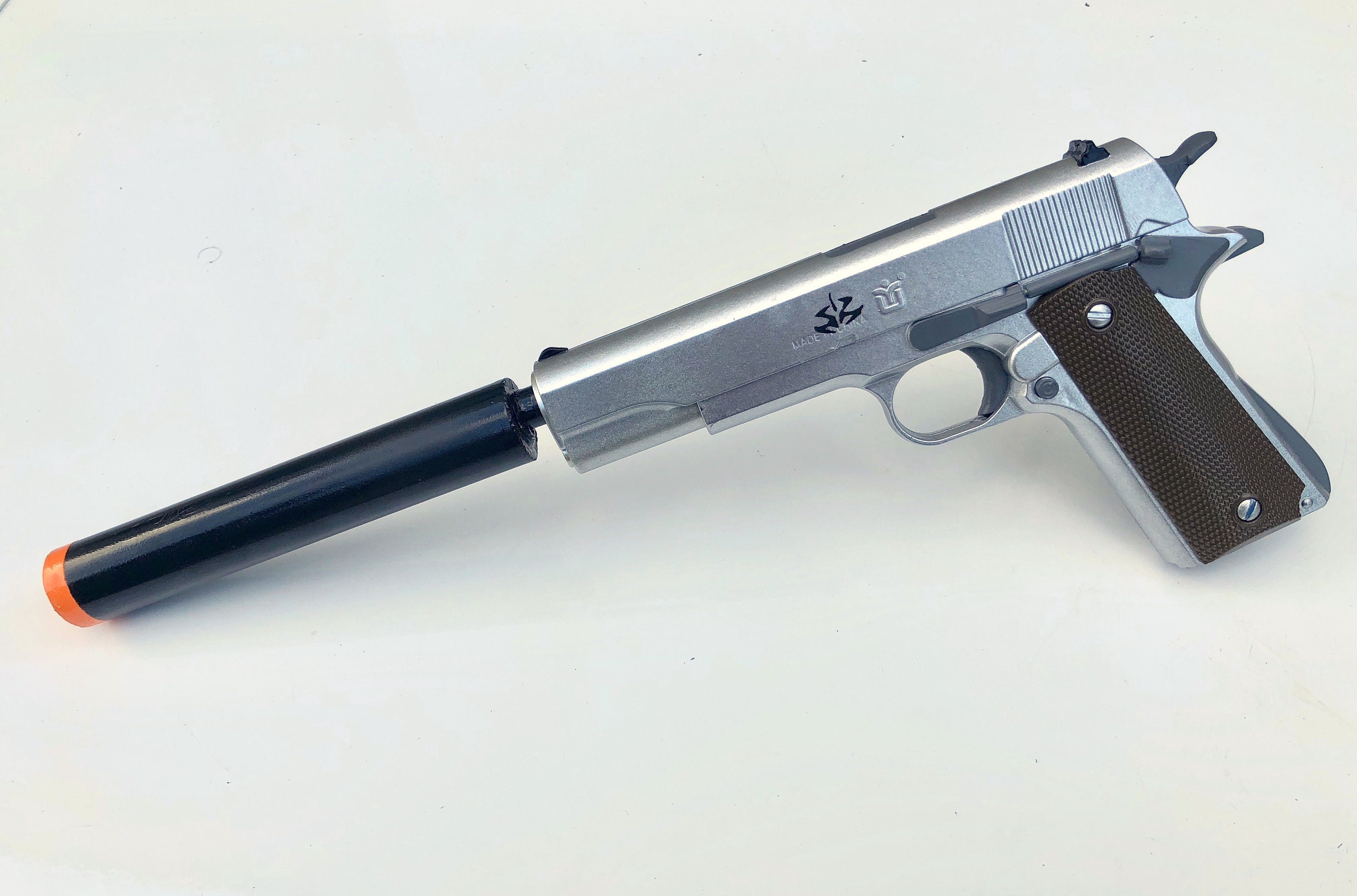  Hitman  Agent 47 s Silverballer Replica Prop Gun M1911 Etsy