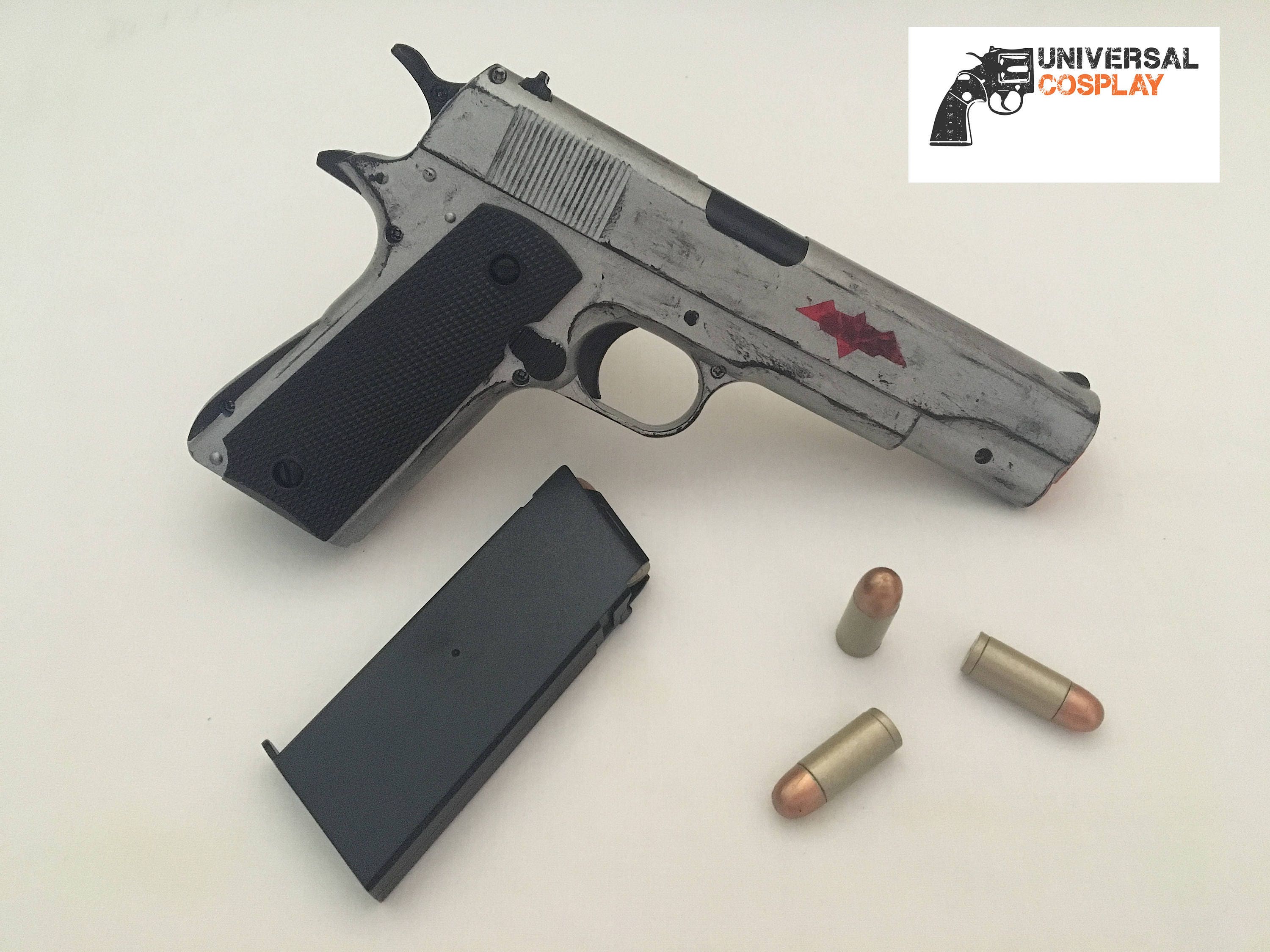 Red Hood's Replica Prop Gun M1911 Colt 45 Pistol Etsy